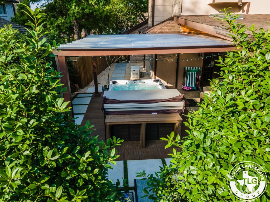 Eagleston Holly backyard